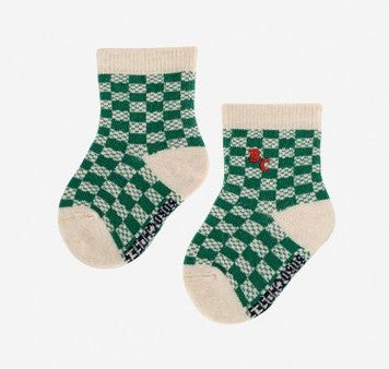 Baby Boys & Girls Green Socks Fashion