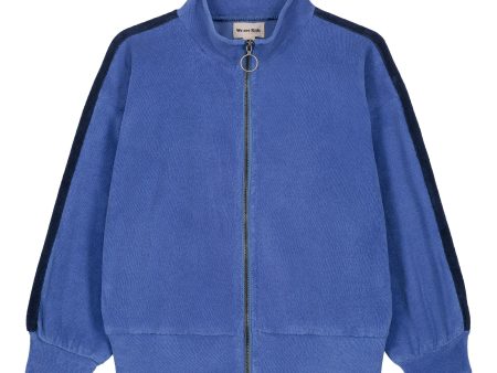 Boys & Girls Blue Zip-Up Jacket Hot on Sale