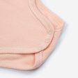 Baby Boys & Girls Light Pink Cotton Babysuit Fashion