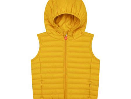 Boys & Girls Yellow Padded Gilet Supply