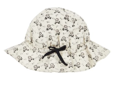 Baby Girls White Floral Sun Hat Sale