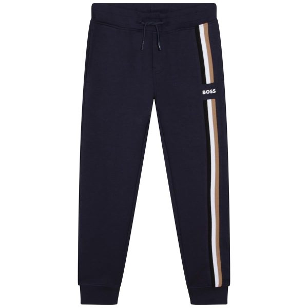 Boys Blue Cotton Trousers Online