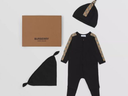 Baby Boys & Girls Black Babysuit Set Online Hot Sale