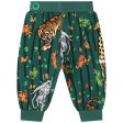 Baby Boys Green Printed Trousers Hot on Sale