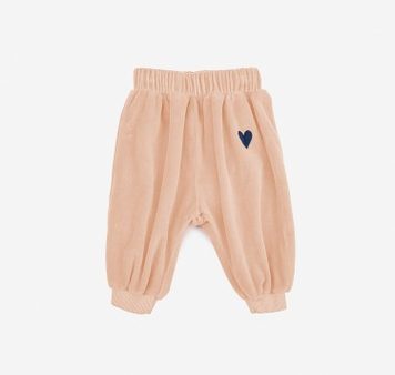 Baby Boys & Girls Light Pink Trosuers For Cheap