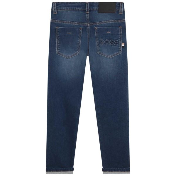 Boys Blue Denim Trousers Online now