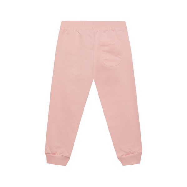 Baby Boys & Girls Pink Cotton Trousers For Cheap