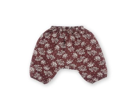 Baby Boys & Girls Brown Printed Trousers For Sale