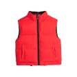 Boys & Girls Red Reversible Padded Down Gilet on Sale