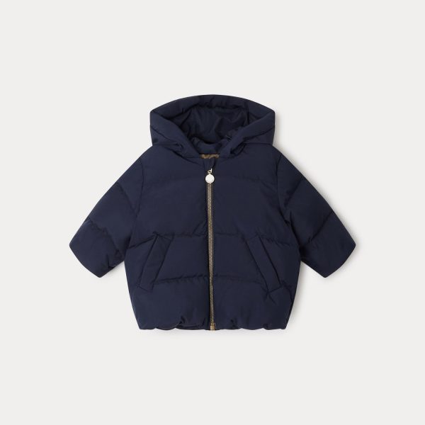 Baby Girls Navy Padded Down Jacket Online now