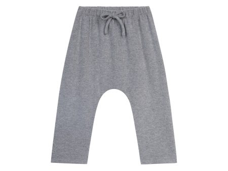 Baby Boys & Girls Grey Cotton Trousers Online Sale