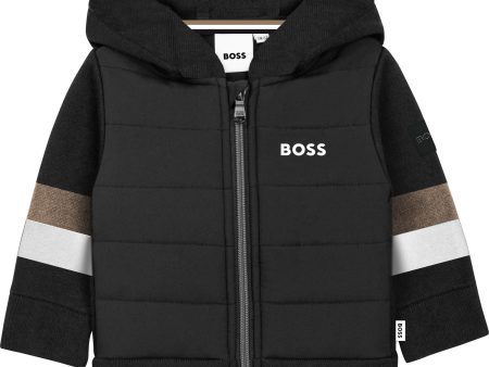 Baby Boys Black Padded Jacket Sale