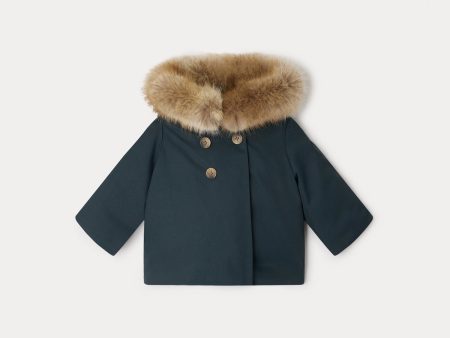 Baby Boys & Girls Dark Green Padded Jacket Online Hot Sale