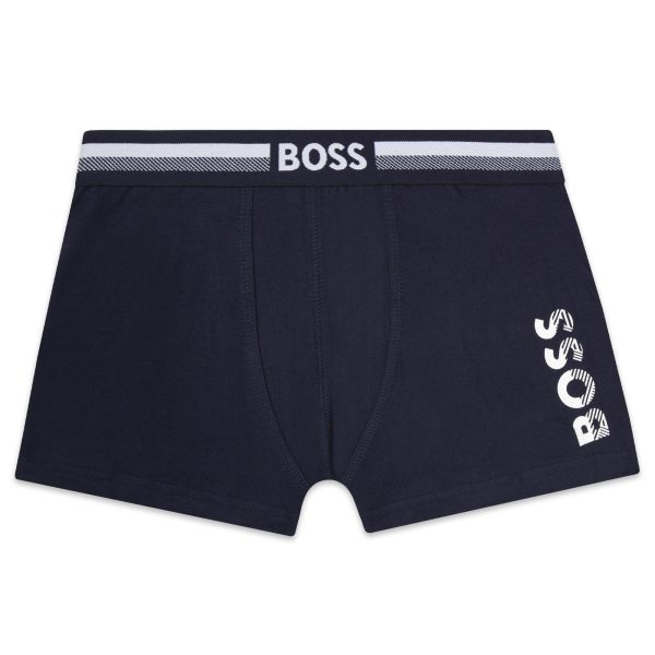 Boys Blue Cotton Underwear Set (2 Pack) Online Hot Sale