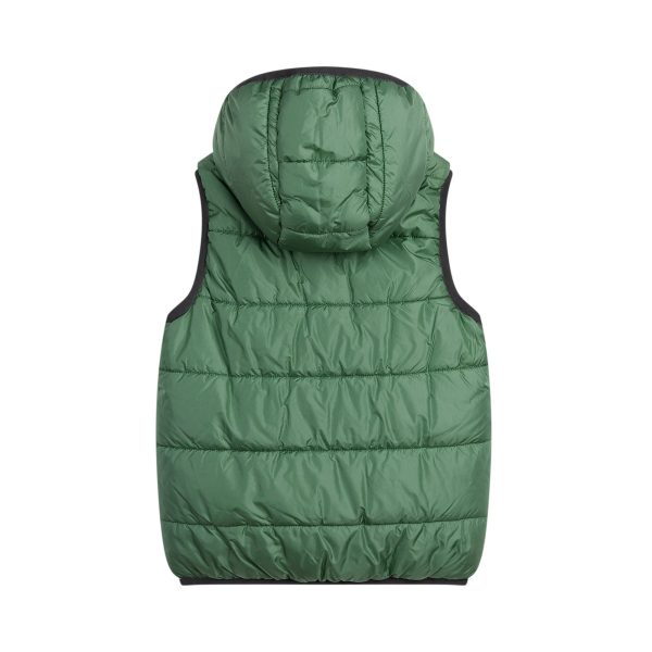 Boys & Girls Green Padded Gilet on Sale