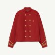 Boys & Girls Red Wool Jacket Fashion