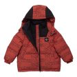 Boys & Girls Red Printed Padded Down Jacket Sale