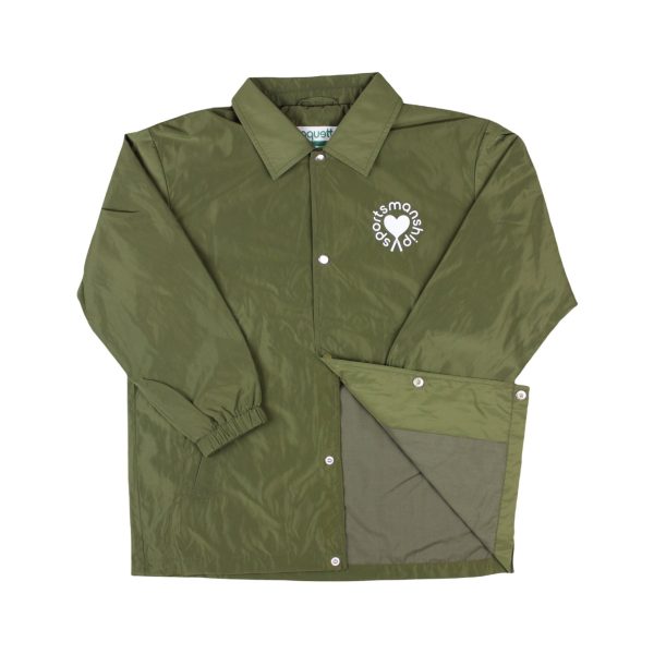 Boys & Girls Green Logo Jacket Cheap