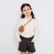 Girls White Wool Sweater For Cheap