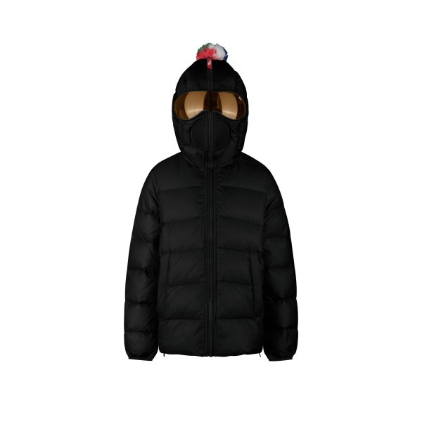 Boys & Girls Black Padded Down Jacket For Discount