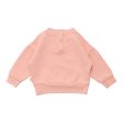 Baby Boys & Girls Pink Logo Cotton Sweatshirt Cheap