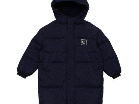 Boys & Girls Dark Navy Padded Down Coat For Discount