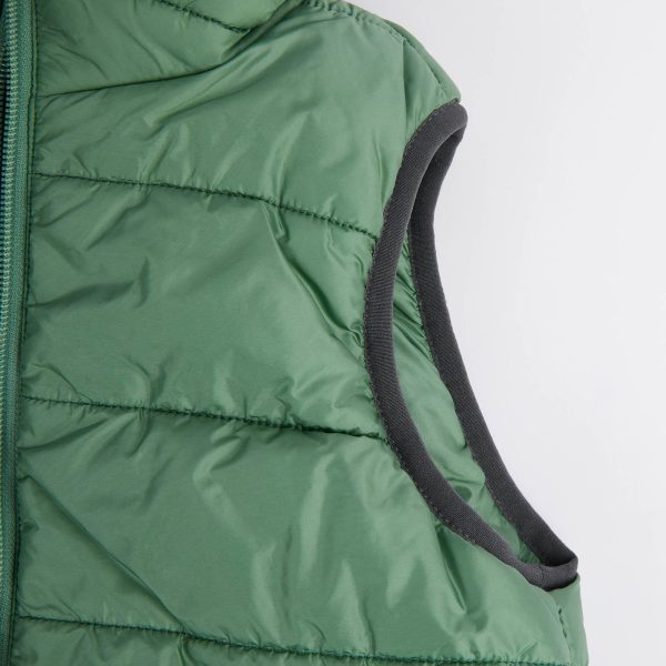 Boys & Girls Green Padded Gilet on Sale