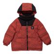 Boys & Girls Red Printed Padded Down Jacket Sale