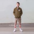 Boys & Girls Green Logo Jacket Cheap