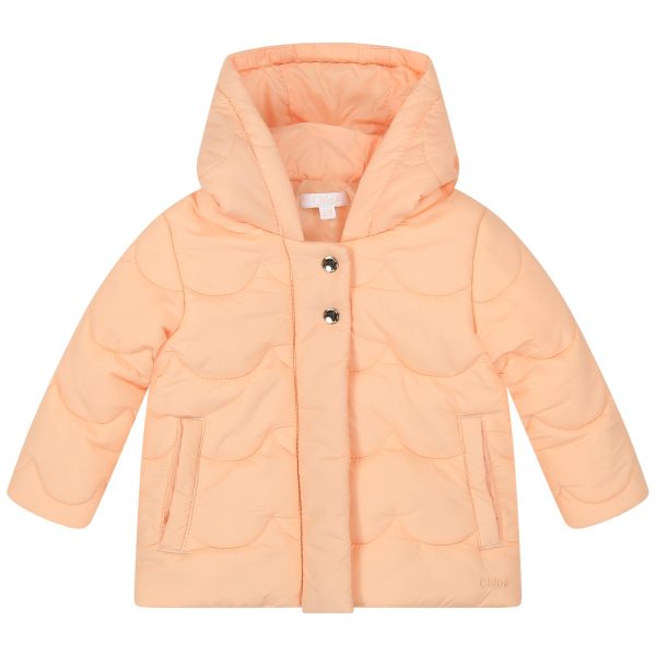 Baby Girls Pink Padded Jacket Online Sale