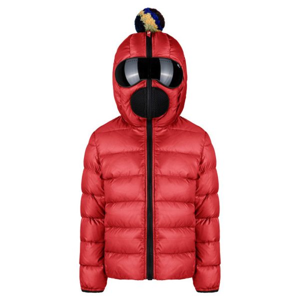 Boys & Girls Red Padded Down Jacket Fashion