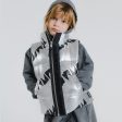 Boys & Girls Silver Padded Down Gilet Cheap