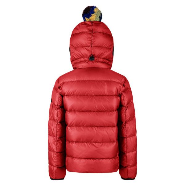 Boys & Girls Red Padded Down Jacket Fashion