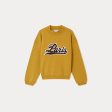 Girls Yellow Cotton Sweatshirt Online