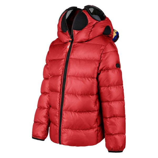 Boys & Girls Red Padded Down Jacket Fashion