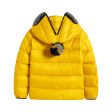 Boys & Girls Yellow Padded Down Jacket on Sale