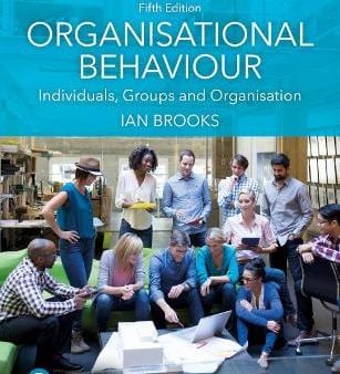 Ian Brooks: Organisational Behaviour [2018] paperback Online now